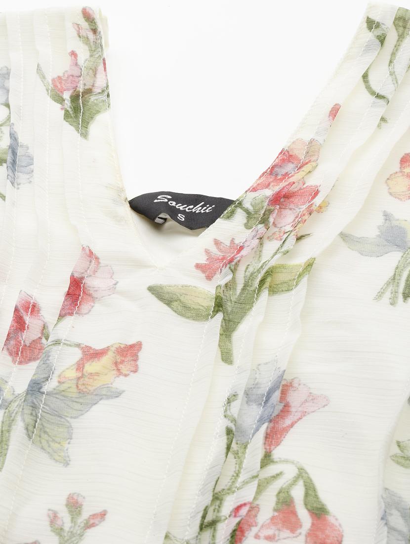 women floral print short sleeve fit & flare dress - 22053914 - Standard Image - 6