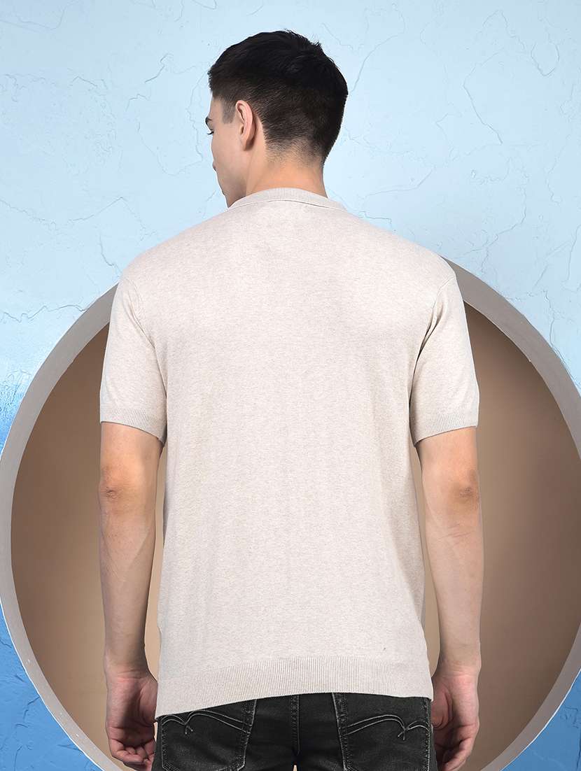 men color block short sleeve regular fit polo t-shirt - 22054075 -  Standard Image - 4