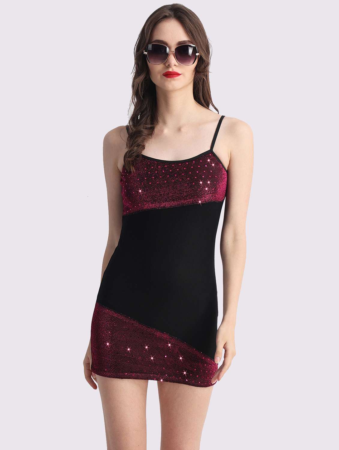 women emebllished shoulder strap bodycon dress - 22054156 -  Standard Image - 4