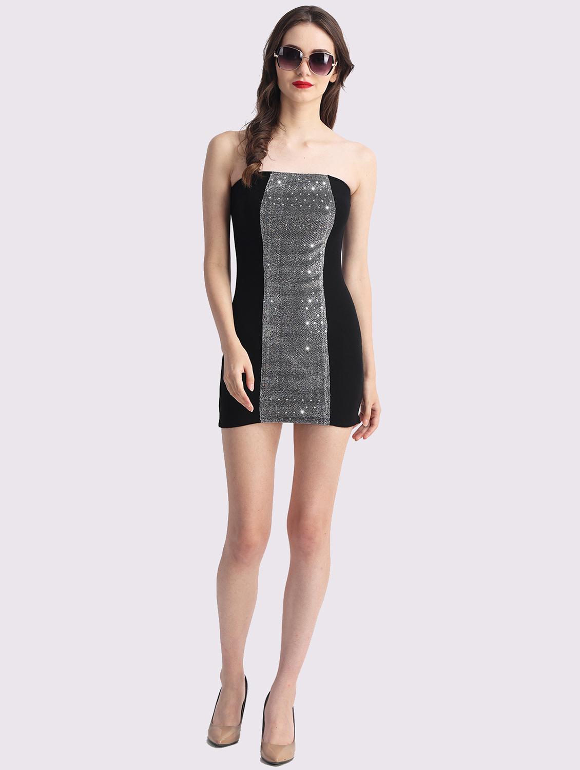 women embellished tube bodycon dress - 22054158 - Zoom Image - 0