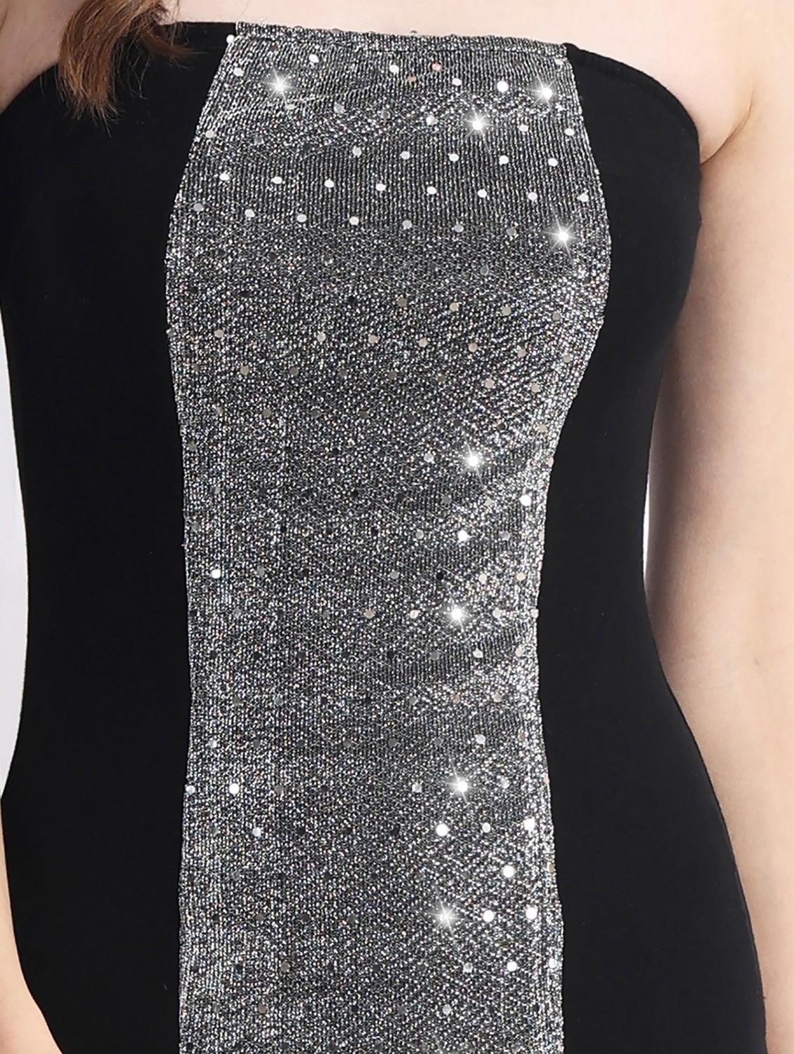 women embellished tube bodycon dress - 22054158 - Standard Image - 4