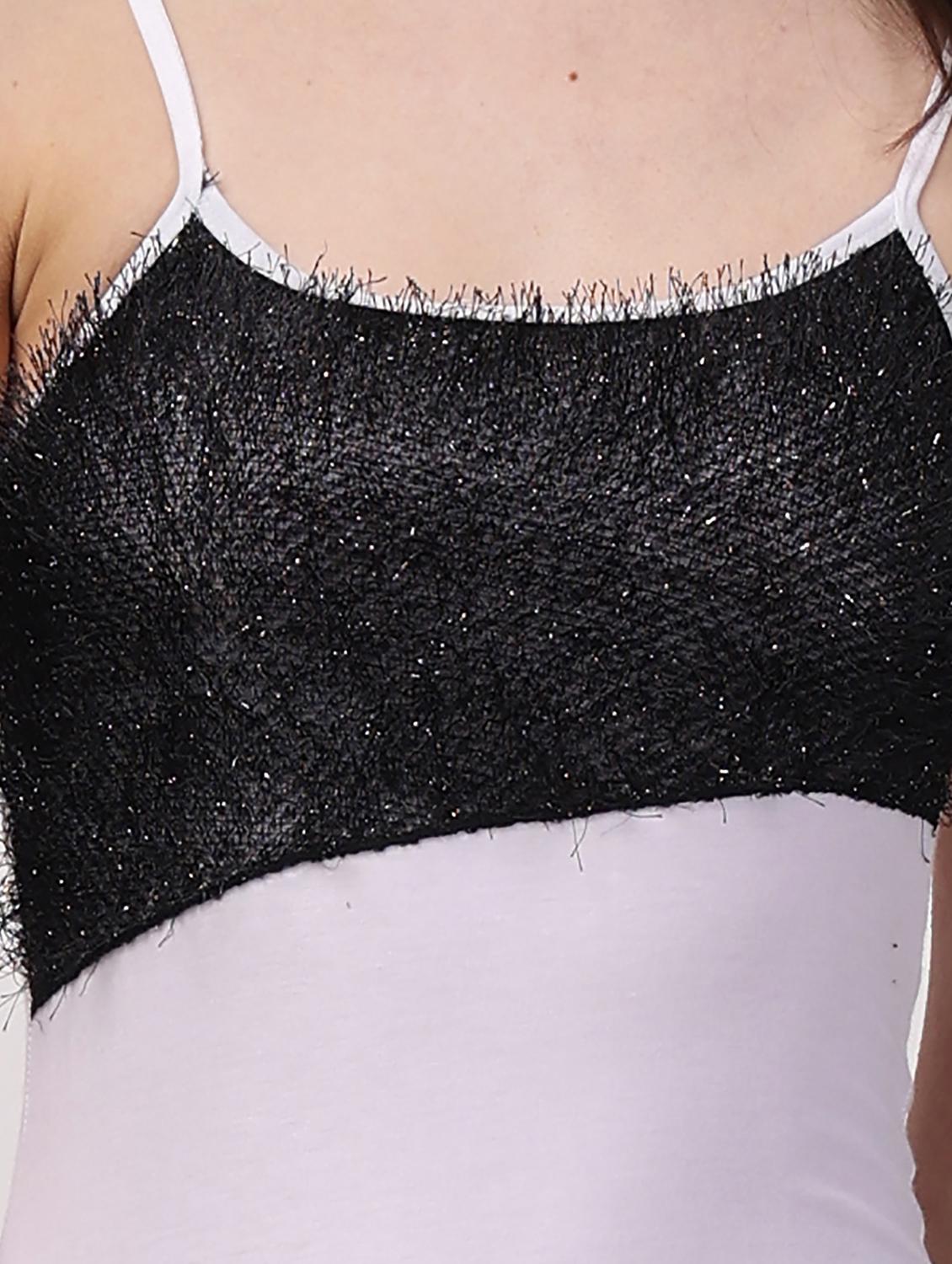 women self designed shoulder strap bodycon dress - 22054165 - Standard Image - 4