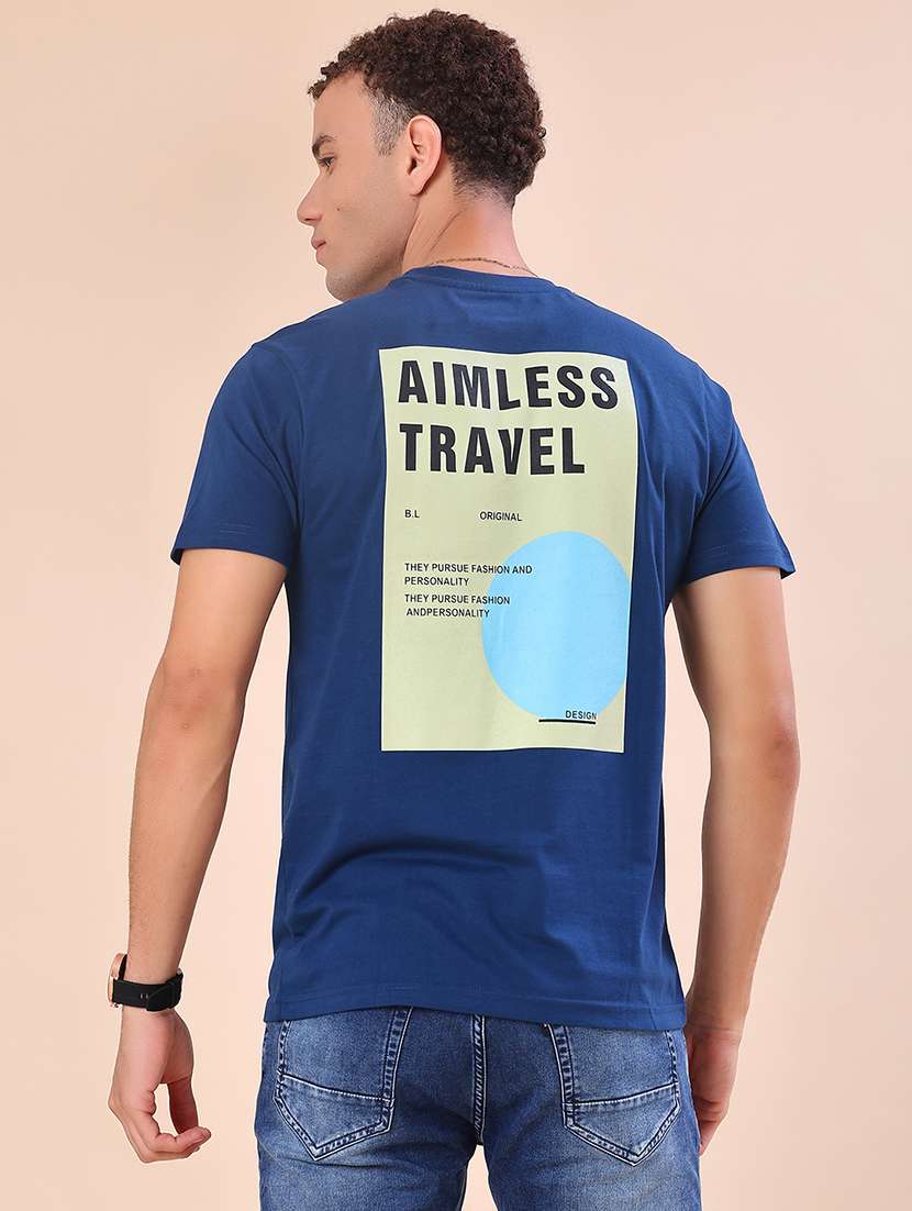 men printed short sleeve regular fit t-shirt - 22054466 -  Standard Image - 1