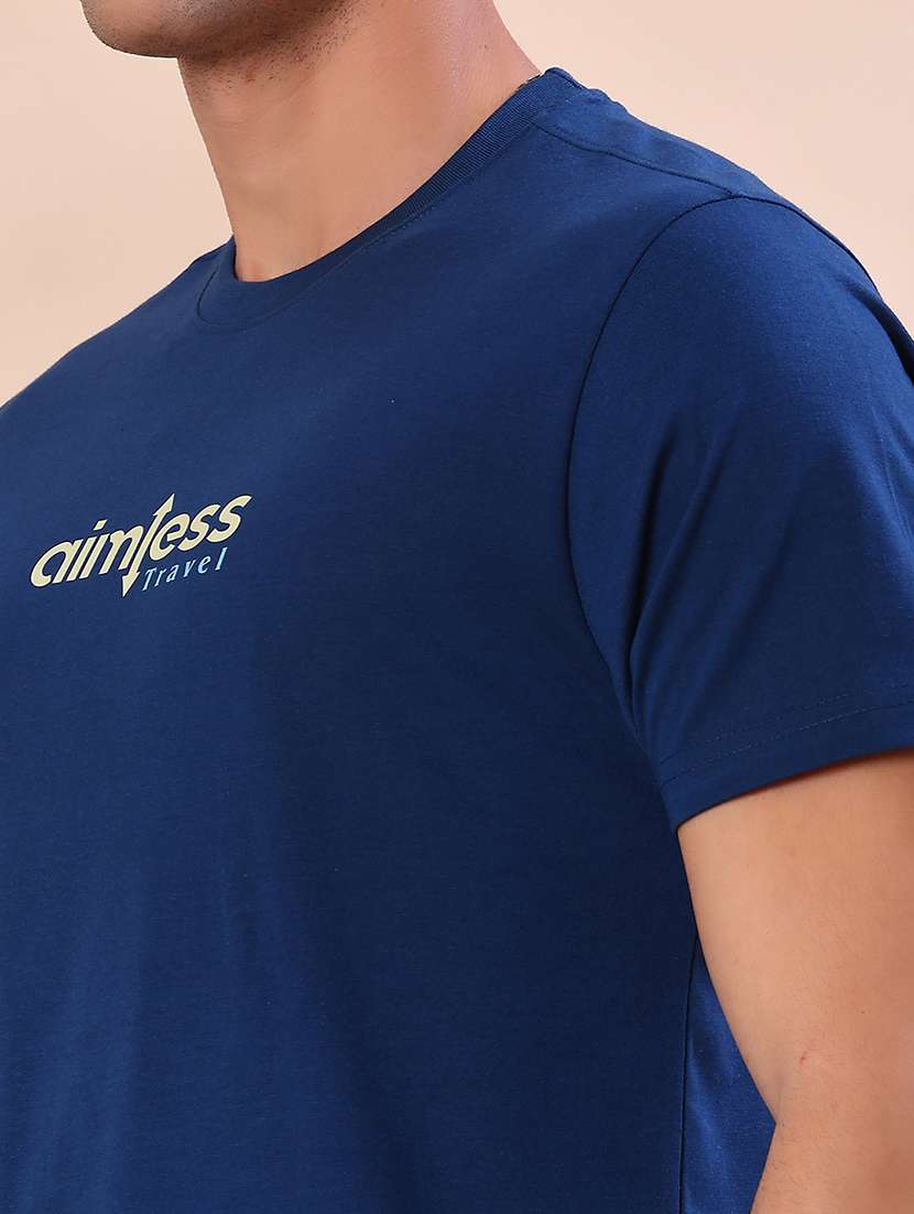 men printed short sleeve regular fit t-shirt - 22054466 -  Standard Image - 4