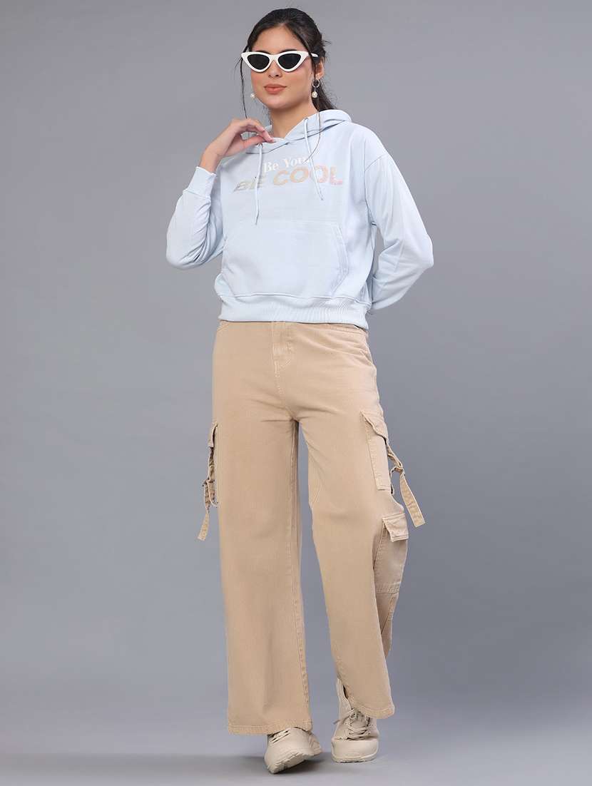 women printed long sleeve sweatshirt - 22054475 -  Standard Image - 4