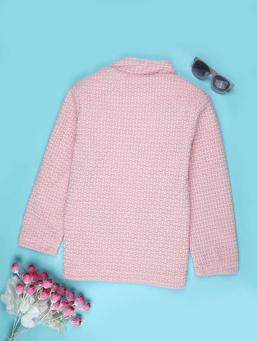 girls self designed long sleeve jacket - 22054540 -  Standard Image - 1