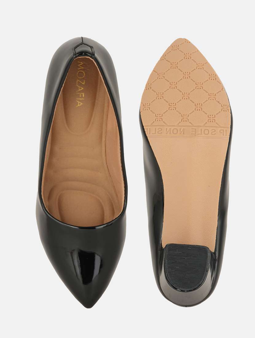 women solid block heel pump - 22054687 -  Standard Image - 4