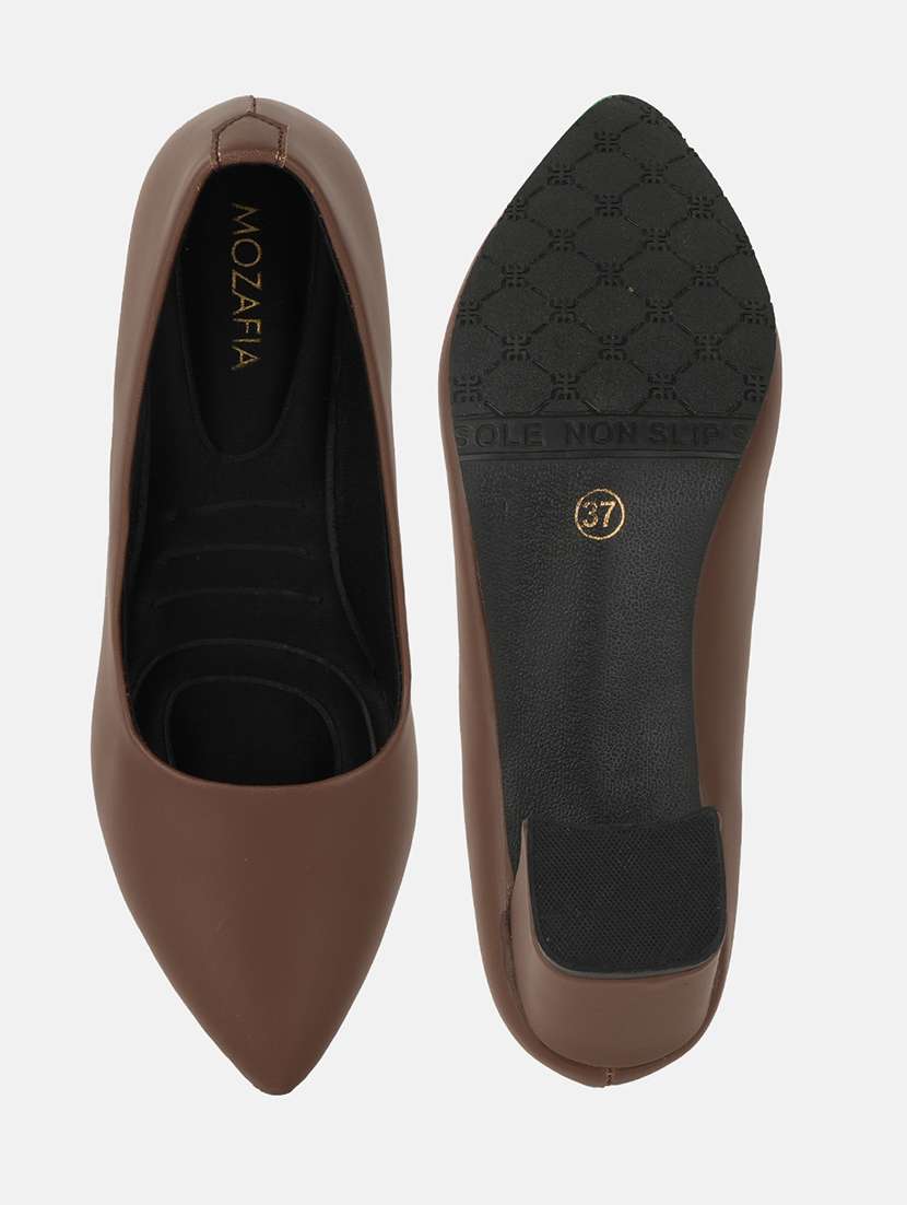 women solid block heel pump - 22054695 -  Standard Image - 4