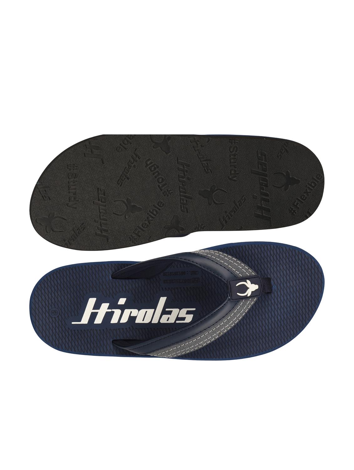 men blue toe separator flip flop - 22054979 - Standard Image - 4