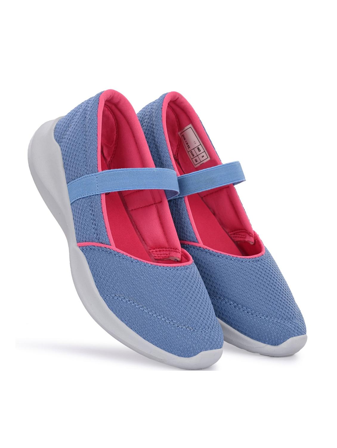 women light blue slip on casual shoe - 22054981 - Standard Image - 1