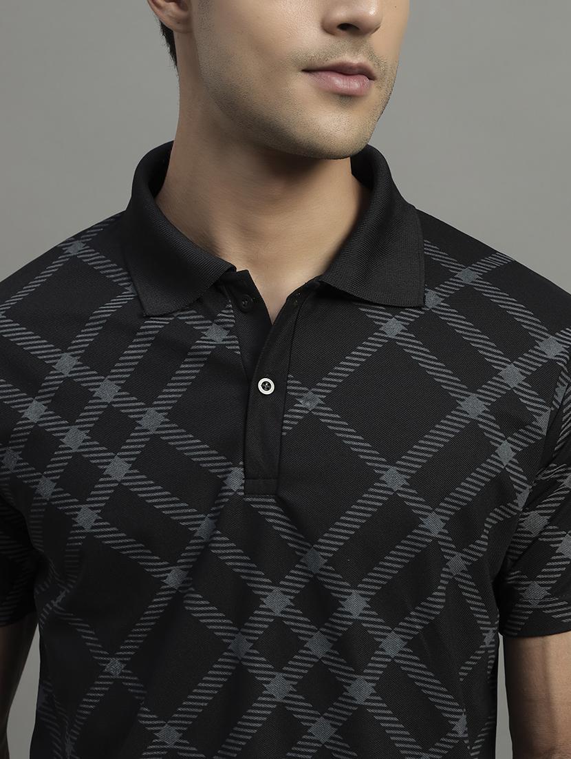 men printed short sleeve regular fit polo t-shirt - 22054991 - Standard Image - 4