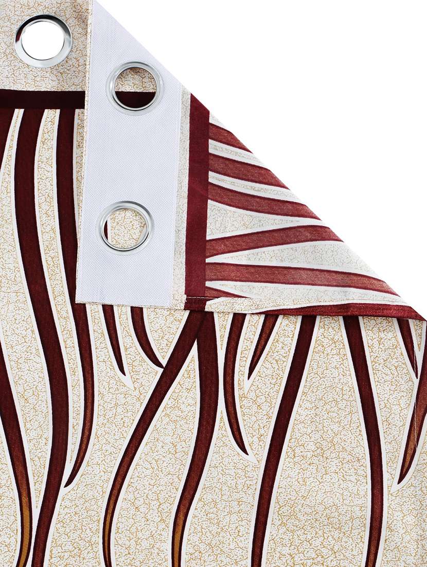 pack of 2 printed 7 feet door curtains - 22055022 - Standard Image - 4