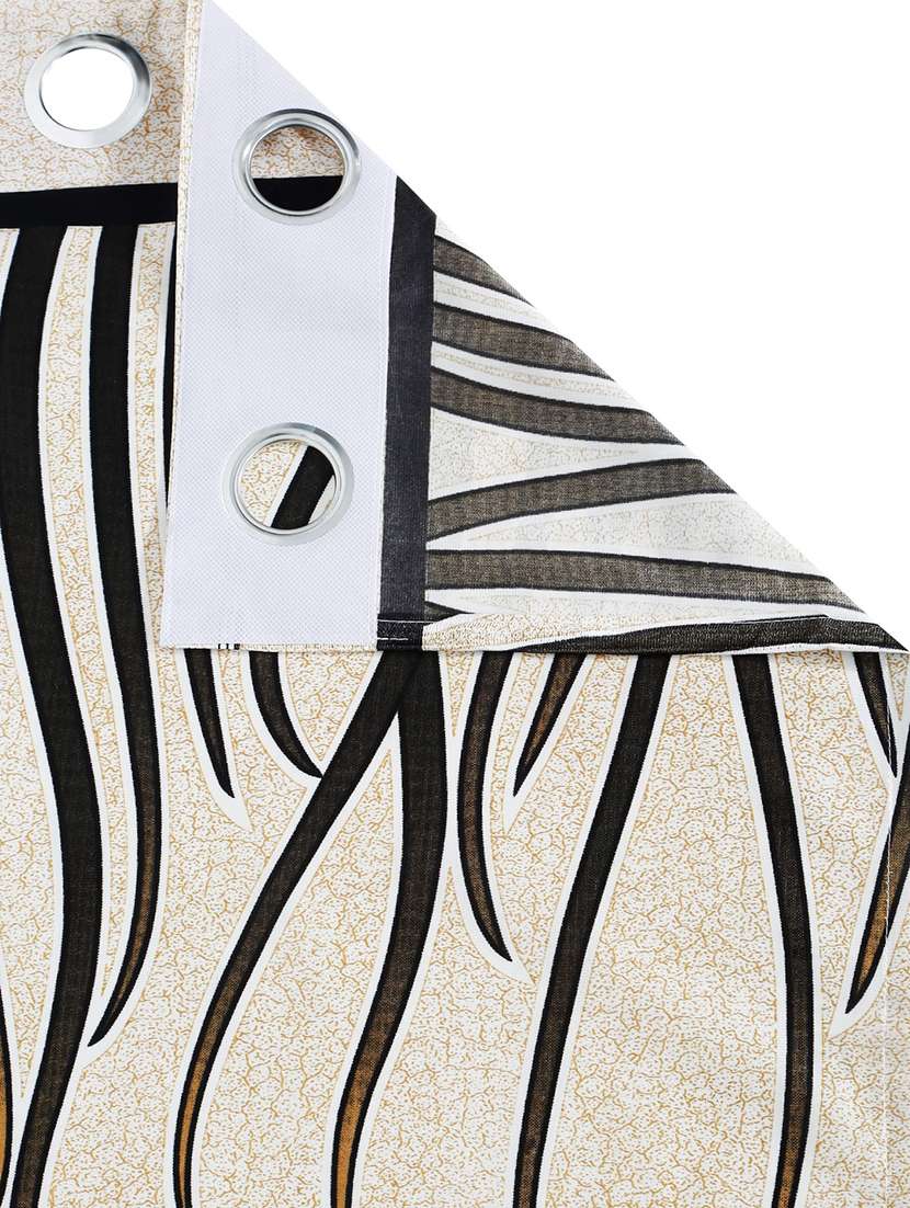 pack of 2 printed 7 feet door curtains - 22055024 - Standard Image - 4