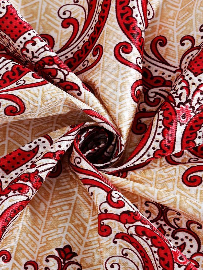 pack of 2 printed 7 feet door curtains - 22055026 -  Standard Image - 1