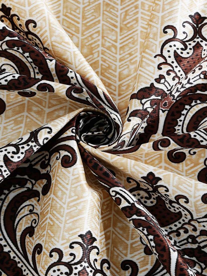 pack of 2 printed 7 feet door curtains - 22055027 -  Standard Image - 1