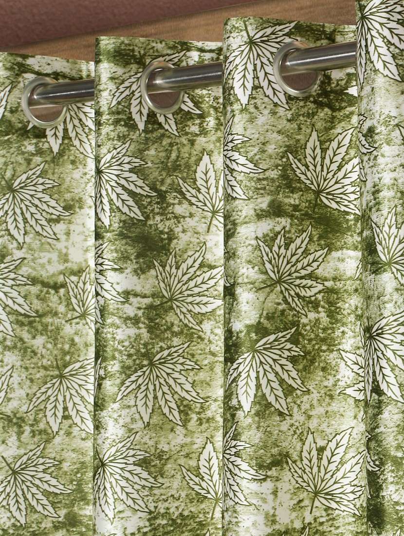 pack of 2 printed 7 feet door curtains - 22055032 -  Standard Image - 1