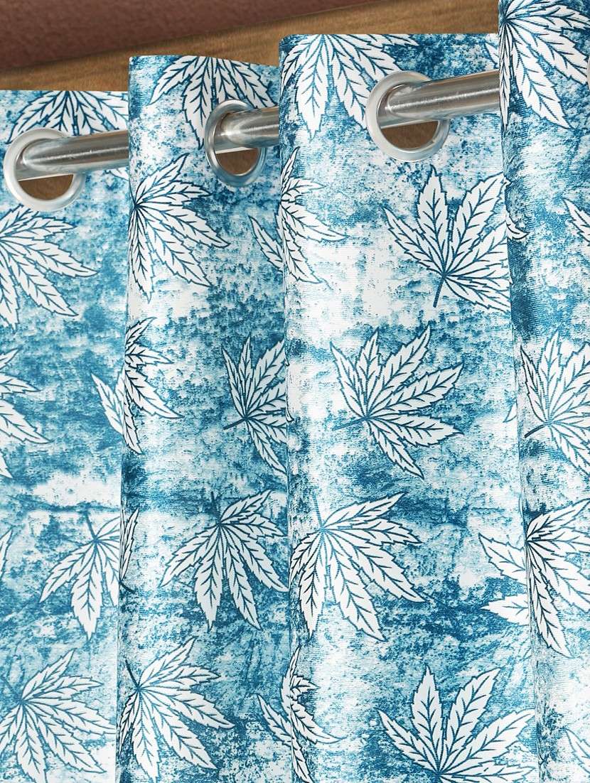 pack of 2 printed 7 feet door curtains - 22055033 -  Standard Image - 1