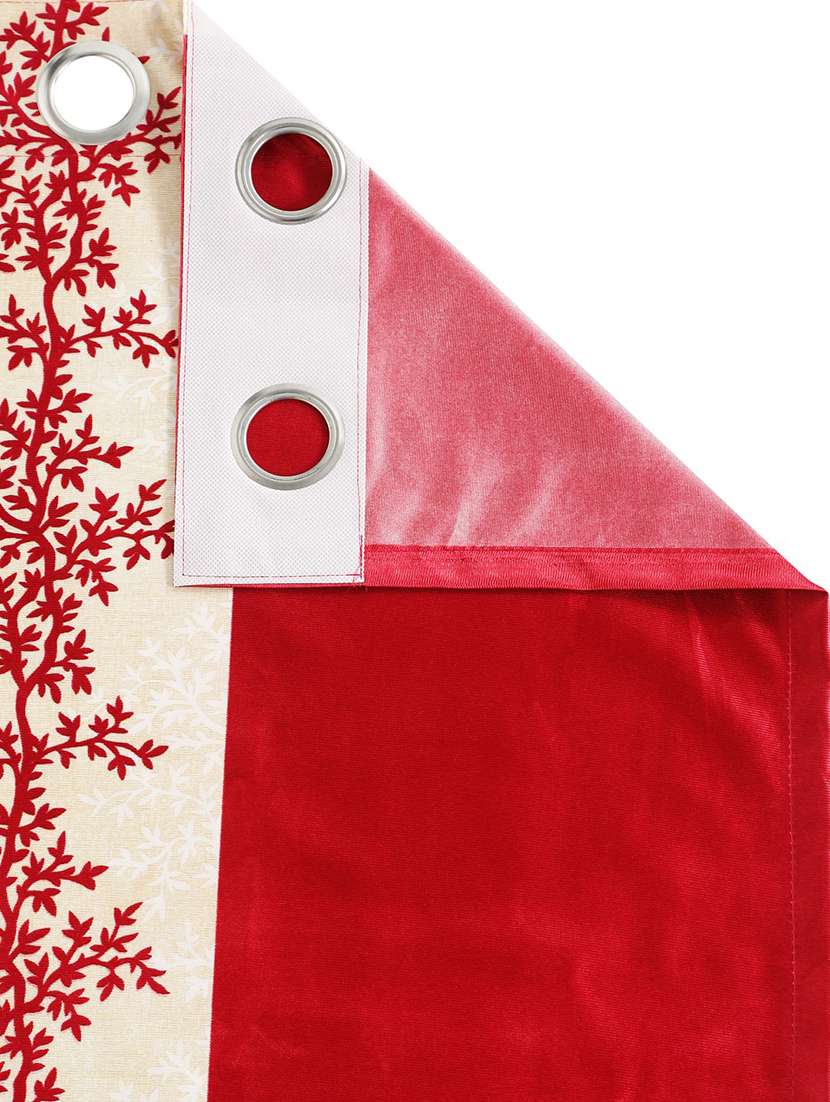 pack of 2 printed 7 feet door curtains - 22055034 -  Standard Image - 1