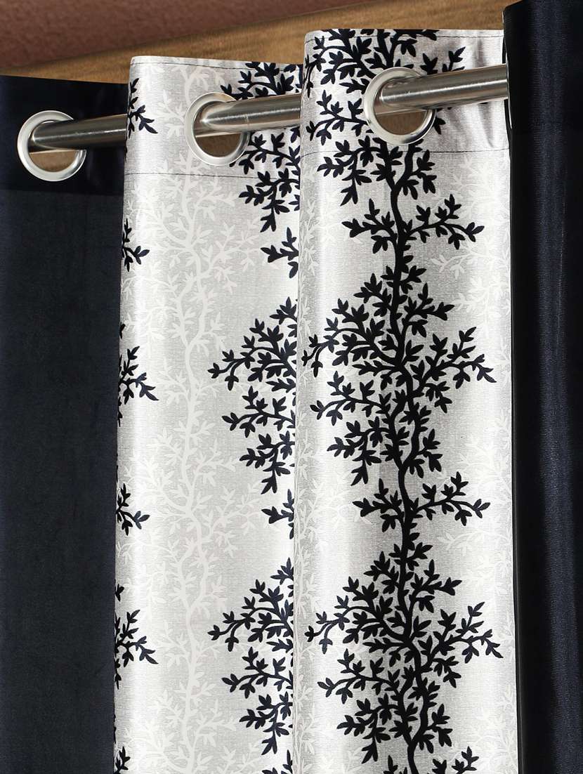 pack of 2 printed 7 feet door curtains - 22055037 - Standard Image - 4