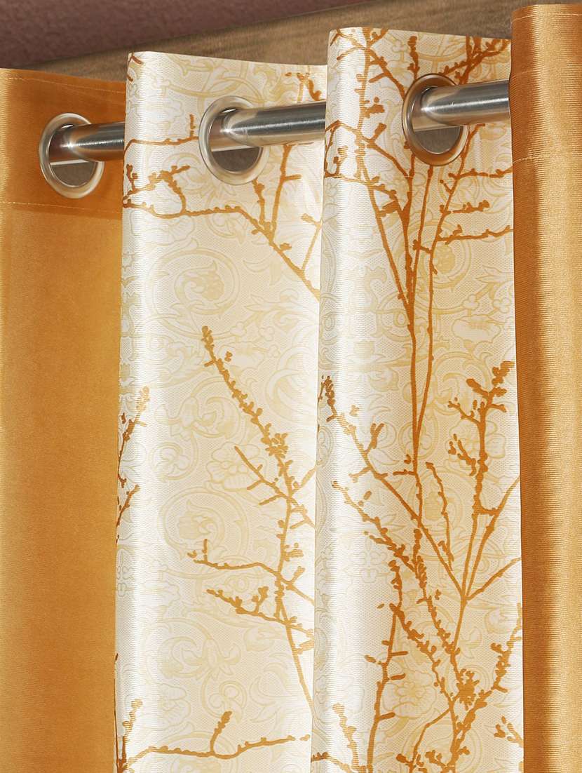 pack of 2 printed 7 feet door curtains - 22055040 -  Standard Image - 1
