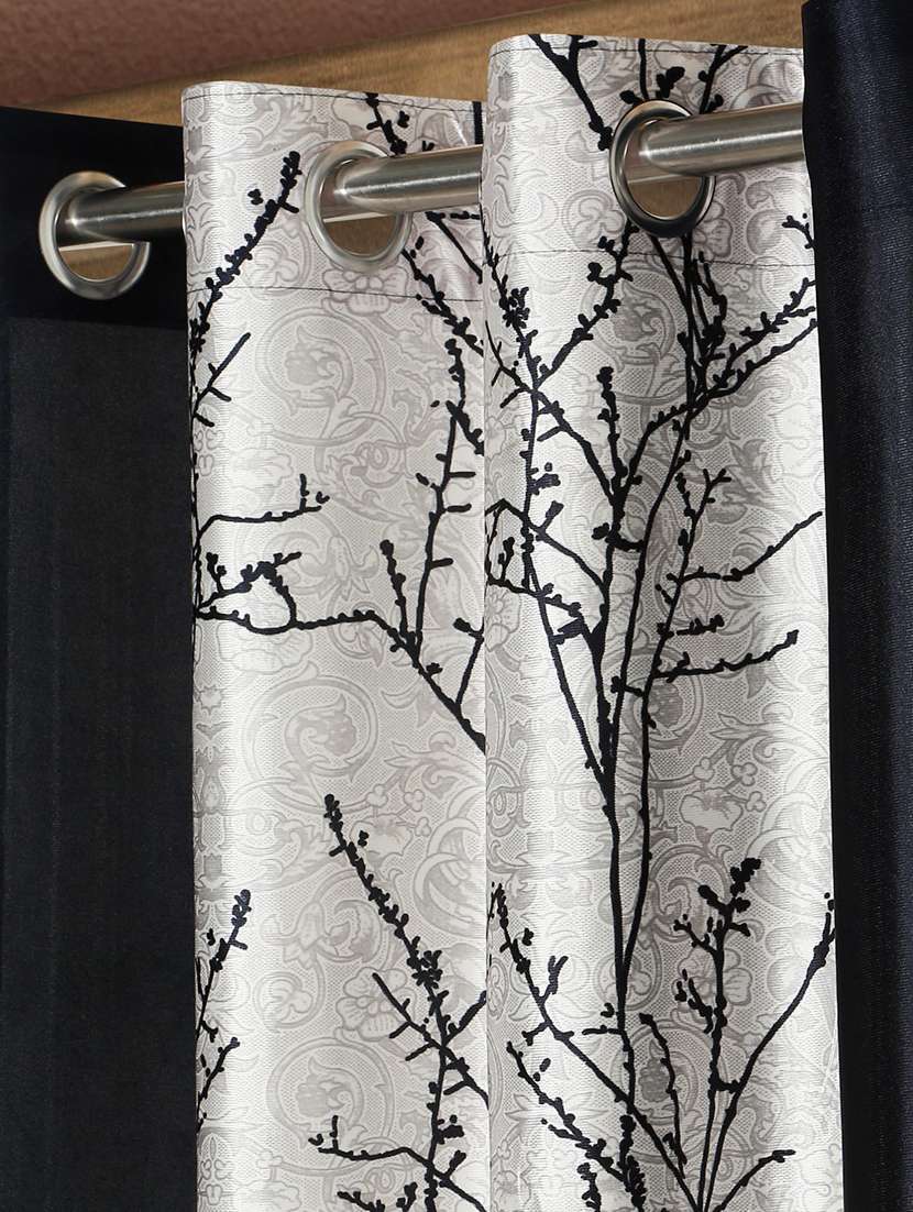 pack of 2 printed 7 feet door curtains - 22055041 -  Standard Image - 1