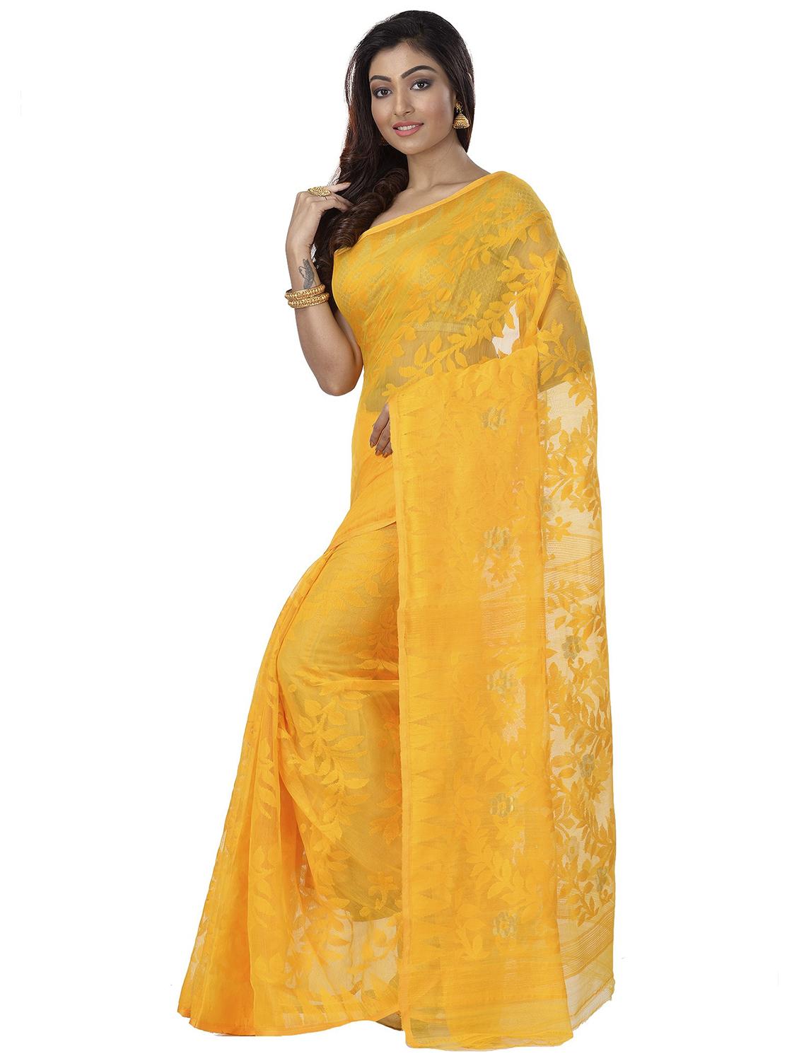 women self design jamdani saree - 22055474 - Standard Image - 1