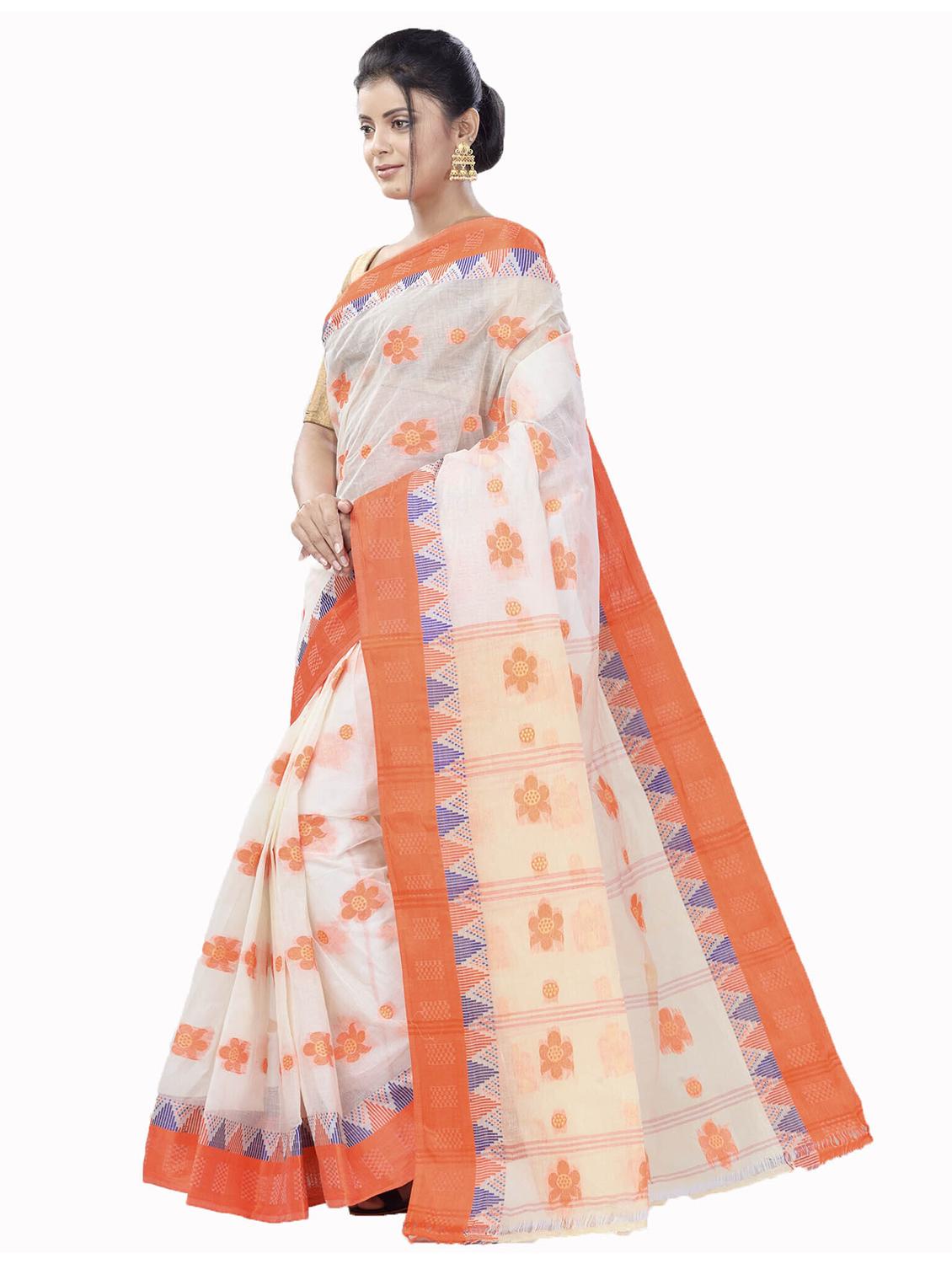 women self design handloom saree - 22055891 - Standard Image - 1