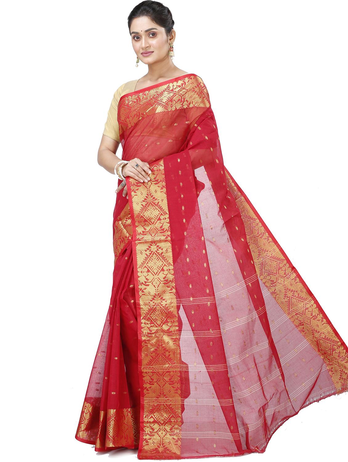 women self design handloom saree - 22056511 - Standard Image - 1