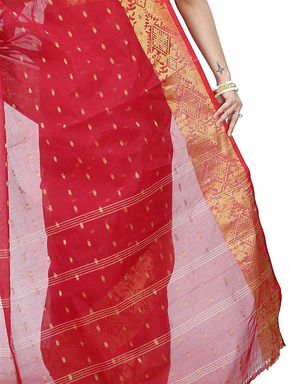 women self design handloom saree - 22056511 - Standard Image - 4