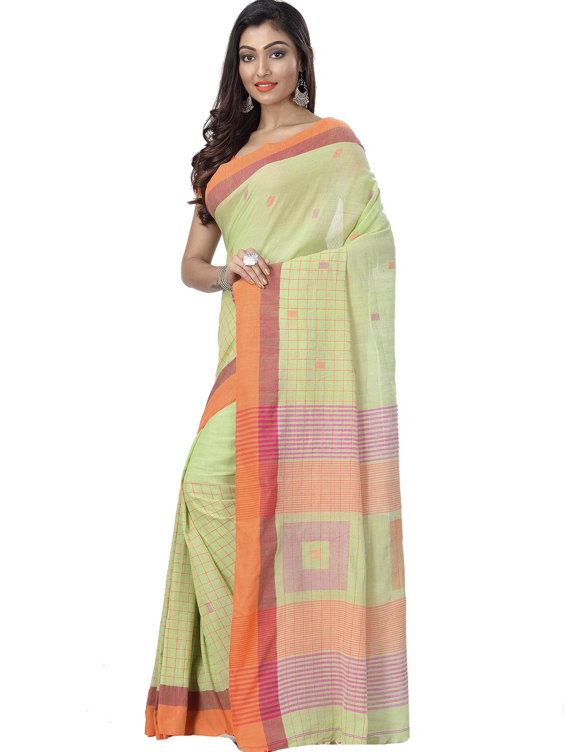 women self design handloom saree - 22056787 - Standard Image - 1