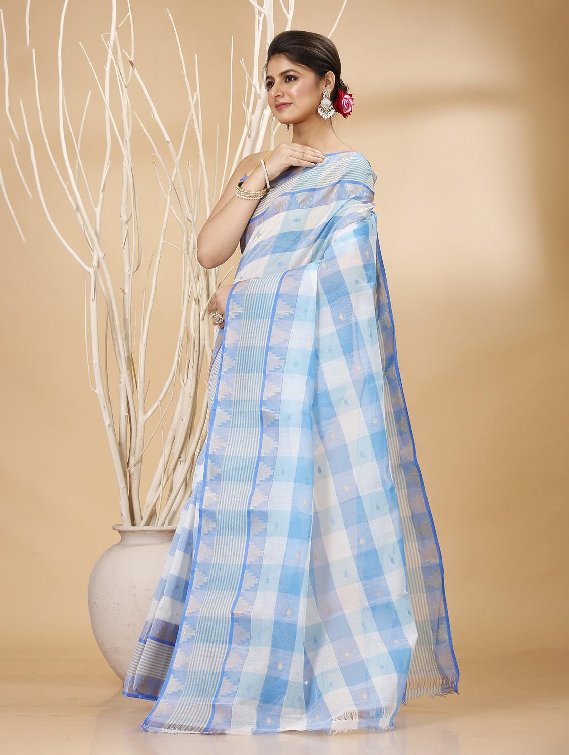 women self design handloom saree - 22056824 - Standard Image - 1