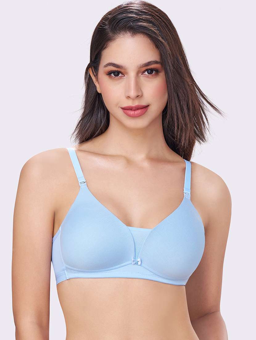 women pack of 2 solid lightly padded bra - 22056917 -  Standard Image - 1