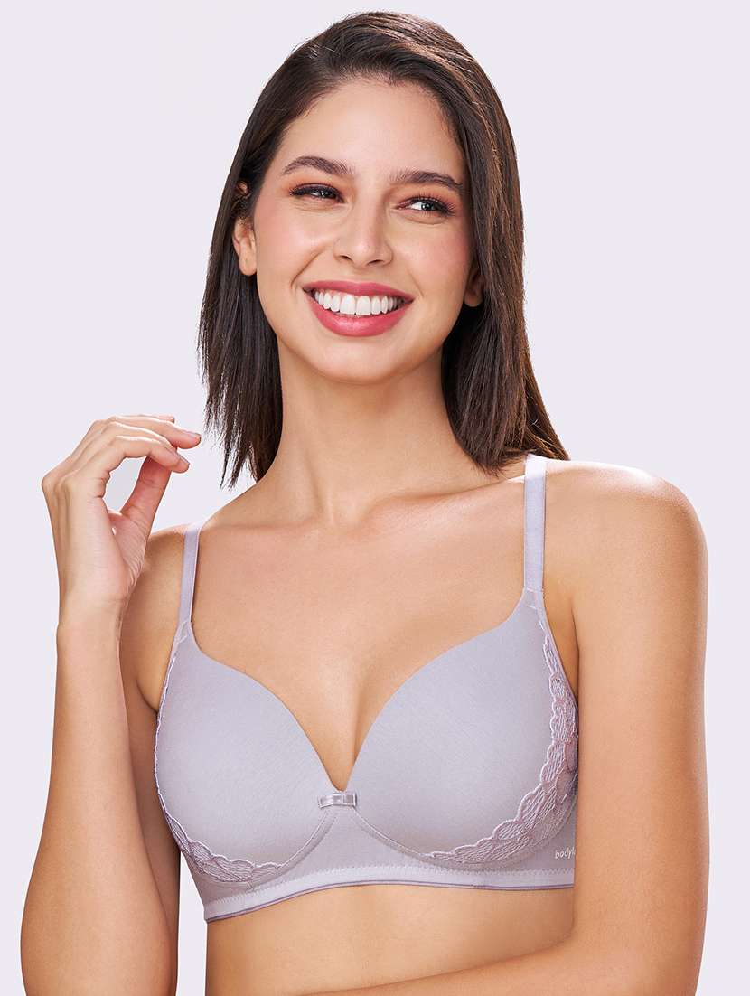 women pack of 2 solid lightly paaded bra - 22056920 -  Standard Image - 1