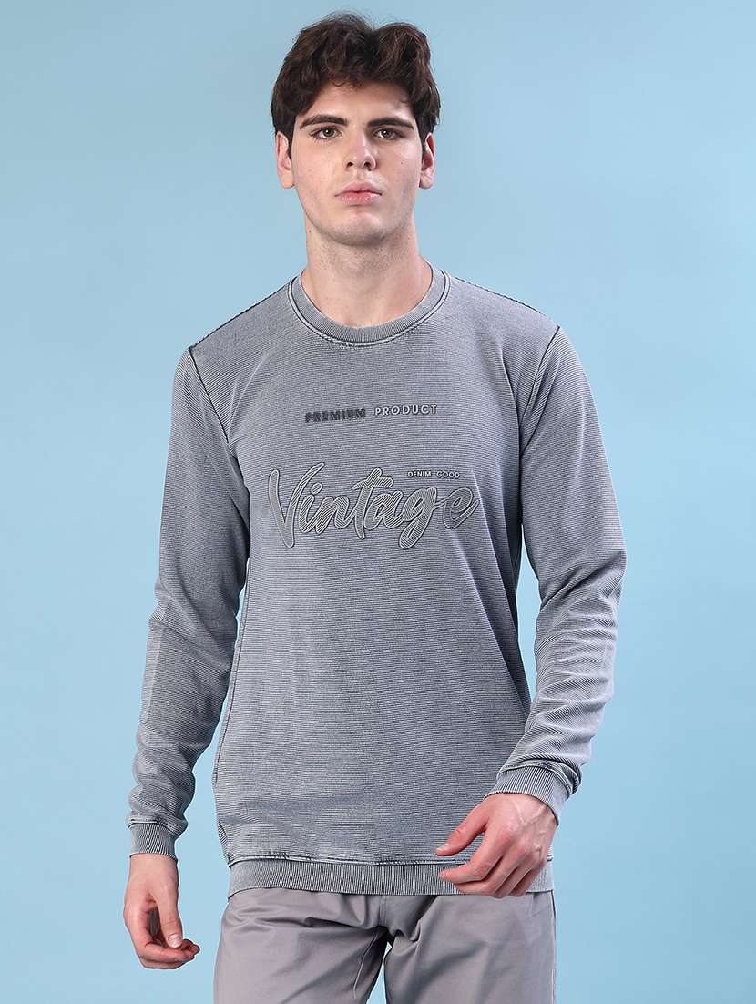 men printed long sleeve t-shirt - 22057240 -  Standard Image - 1