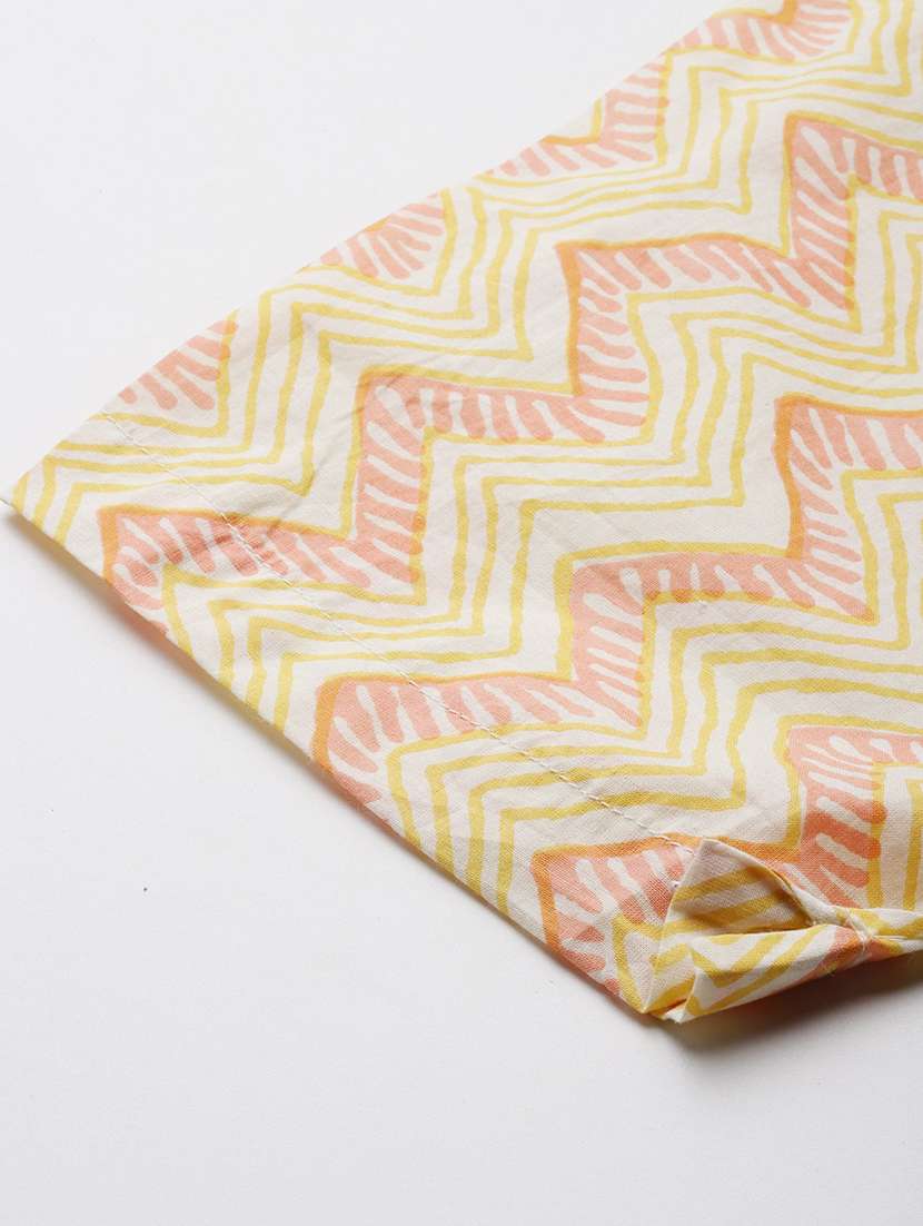 women printed three quarter sleeve kurta pant with dupatta set - 22057901 -  Standard Image - 6