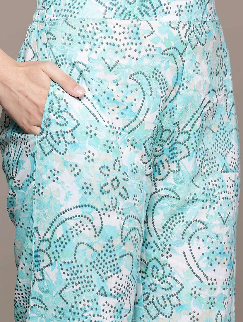 women floral print shirt and trouser co-ord set - 22058560 -  Standard Image - 4