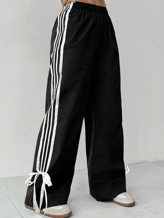 women tapered high rise wide leg trouser - 22058707 - Standard Image - 1