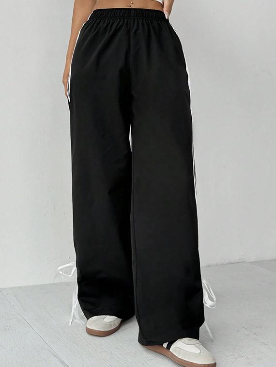 women tapered high rise wide leg trouser - 22058707 - Standard Image - 4