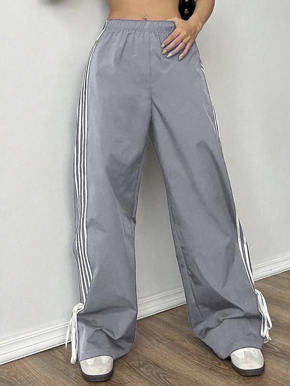 women tapered high rise wide leg trouser - 22058710 - Standard Image - 1