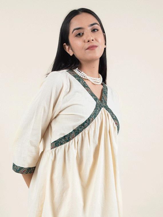 yellow cotton kurta pant set - 22058894 - Standard Image - 4