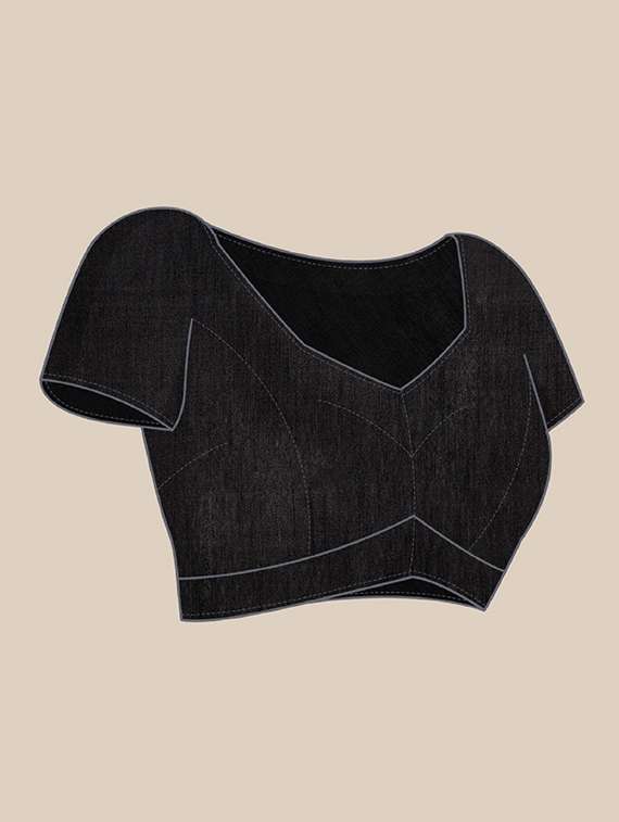 women floral printed saree with blouse - 22059221 -  Standard Image - 4