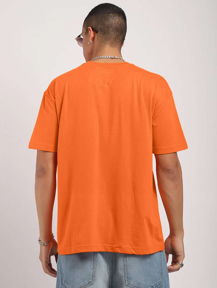 men printed short sleeve oversized fit shirt - 22059292 -  Standard Image - 1