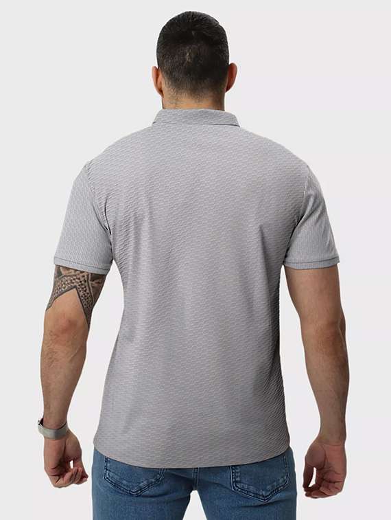 men solid short sleeve regular fit polo t-shirt - 22059348 -  Standard Image - 1