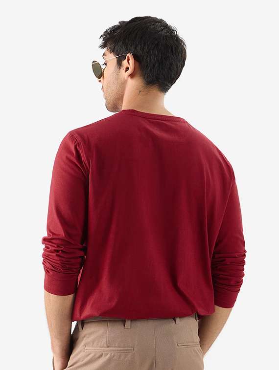 men pack of 2 printed long sleeve regular fit t-shirt - 22059350 - Standard Image - 4