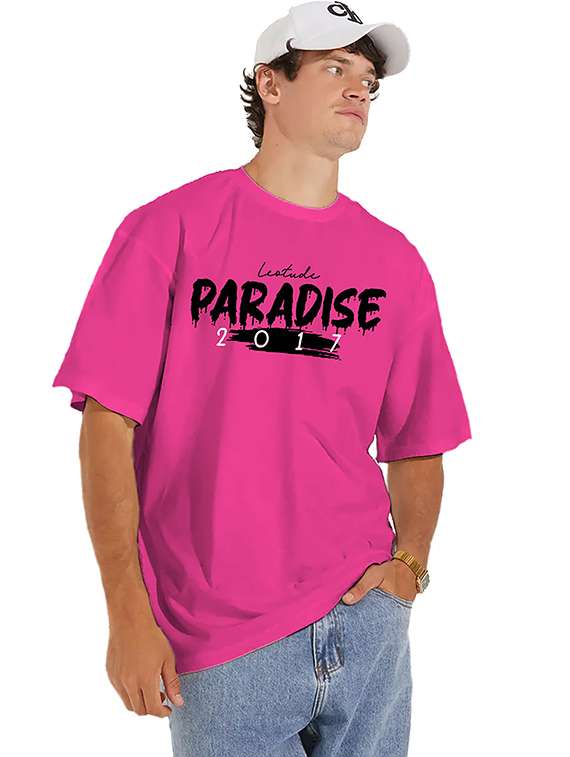 men pack of 2 printed short sleeve oversized fit t-shirt - 22059362 - Standard Image - 1