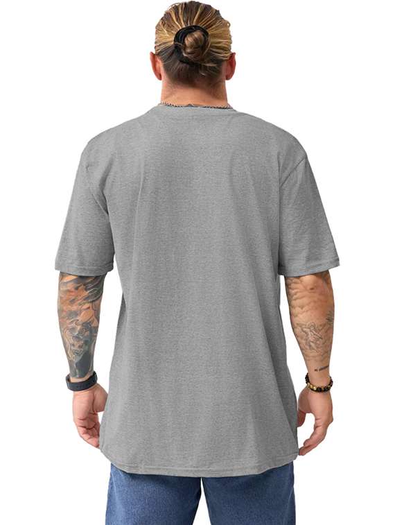 men pack of 2 printed short sleeve oversized fit t-shirt - 22059375 - Standard Image - 4