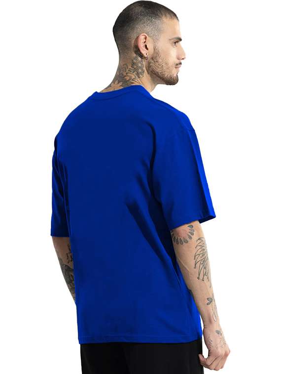 men pack of 2 printed short sleeve oversized fit t-shirt - 22059376 - Standard Image - 4