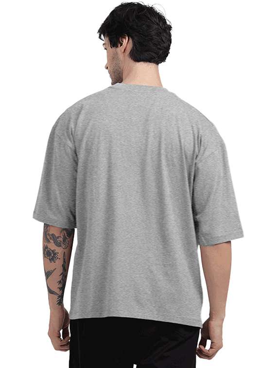 men printed short sleeve oversized fit shirt - 22059380 -  Standard Image - 1