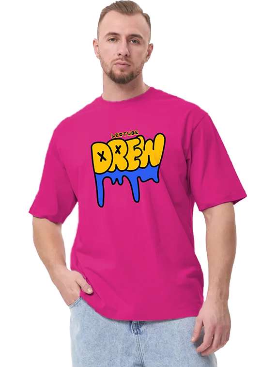 men pack of 2 printed short sleeve oversized fit t-shirt - 22059397 - Standard Image - 1
