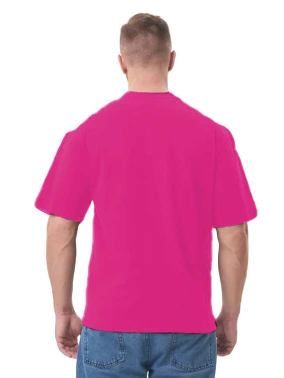 men printed short sleeve oversized t-shirt - 22059399 - Standard Image - 1